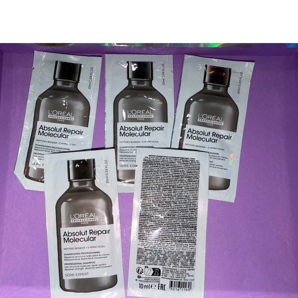 Loreal Professionnel Absolut Repair Molecular Shampoo Bonder hair care travel